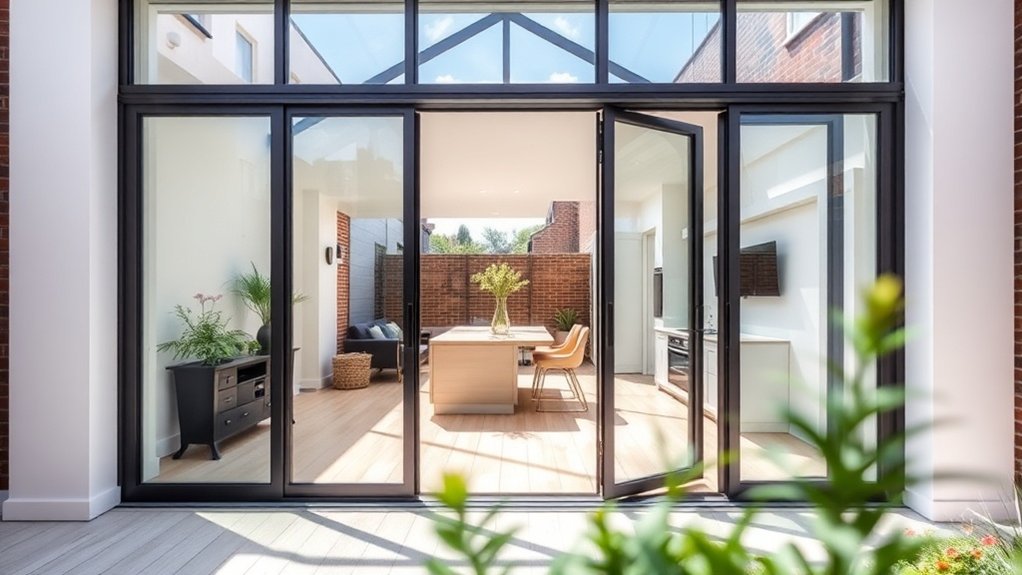 Bifold Door Glazing Soho