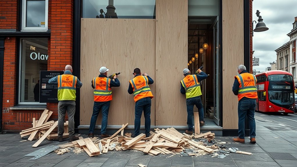 Boarding Up Security Soho
