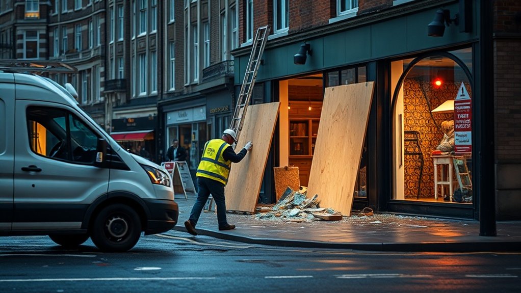 Boarding Up Service Soho