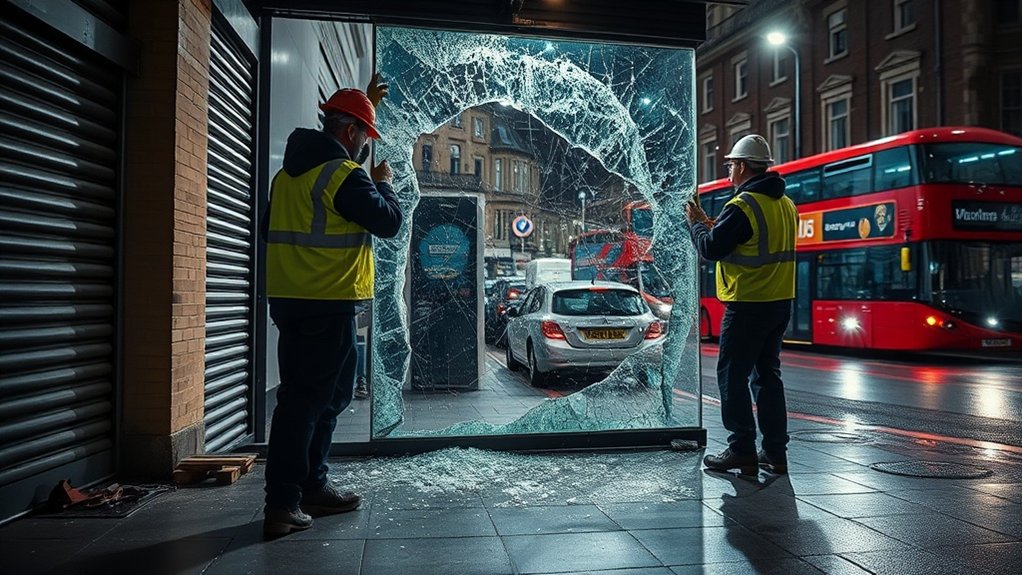 Emergency Shop Front Repair Soho