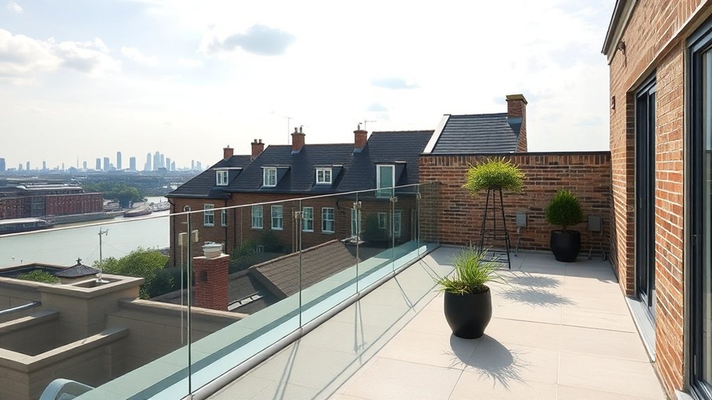 Frameless Glass Balustrades Soho