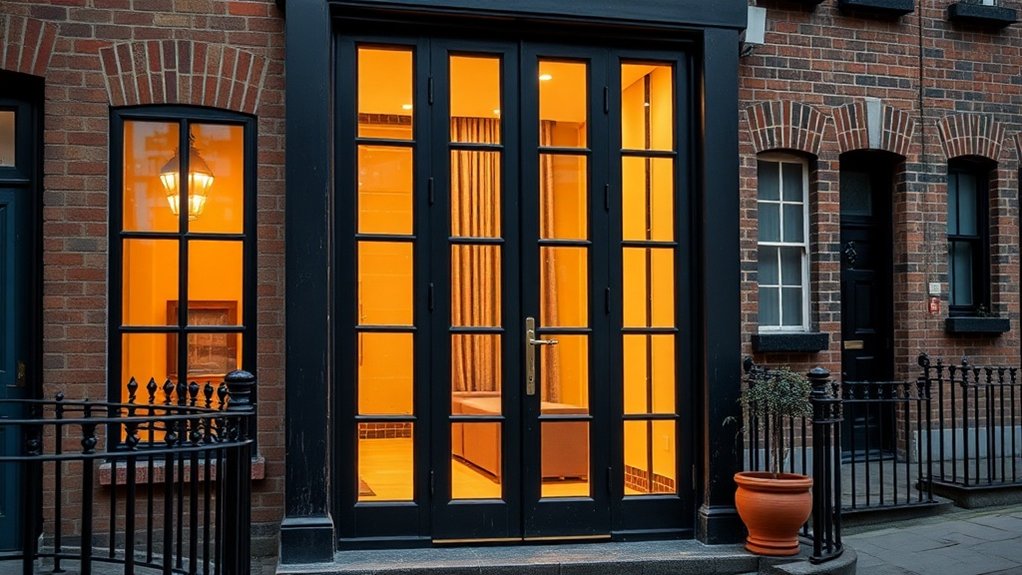 Glass Panel Doors Soho
