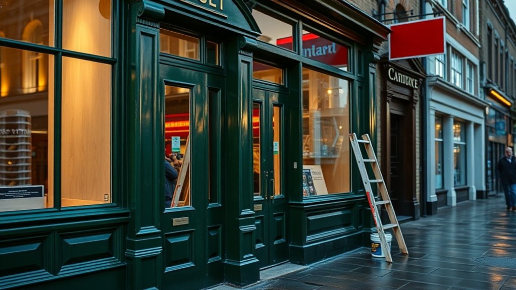 Shop Front Repair Soho
