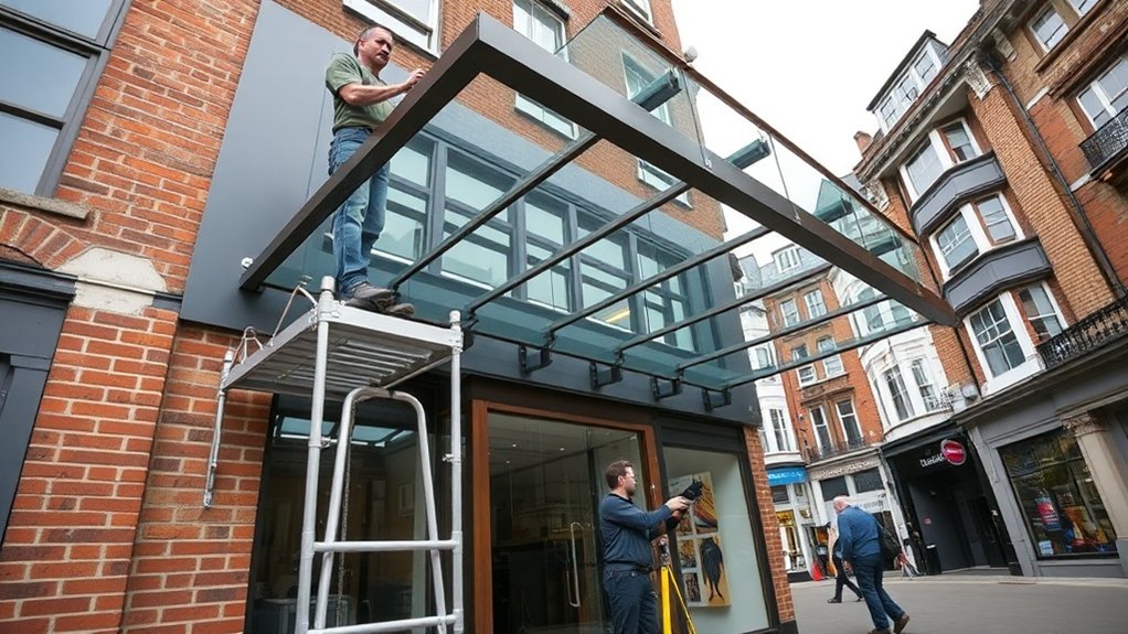 Shopfront Canopy Soho