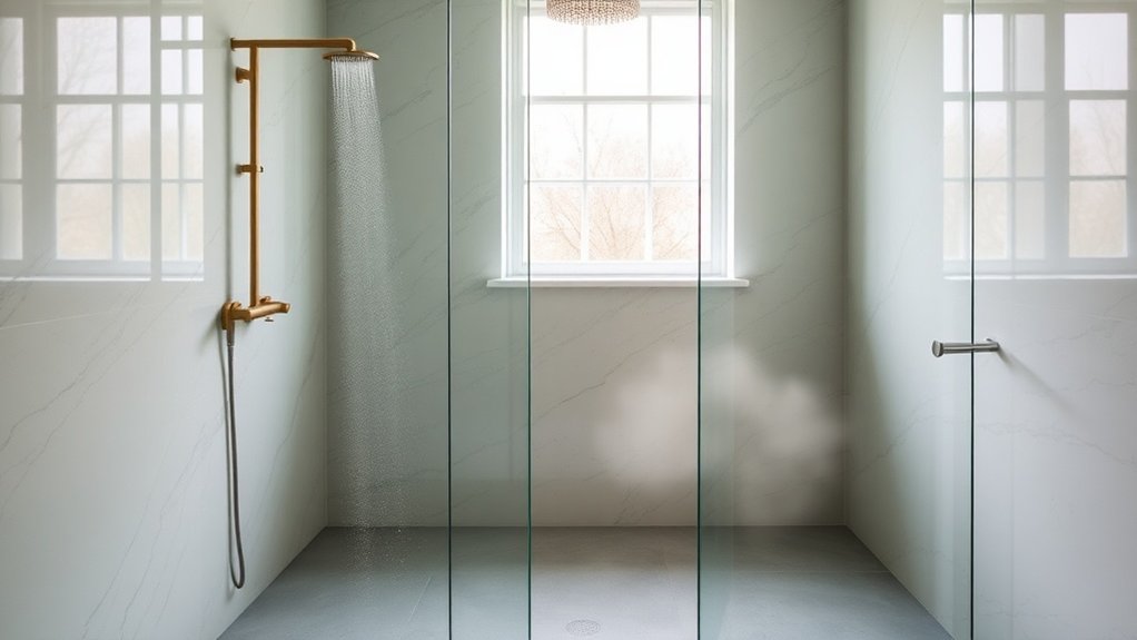 Wet Room Glass Panels Soho